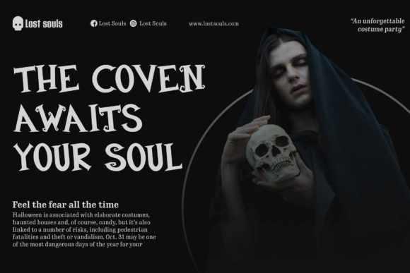 Black Wizard Font - Preview 2