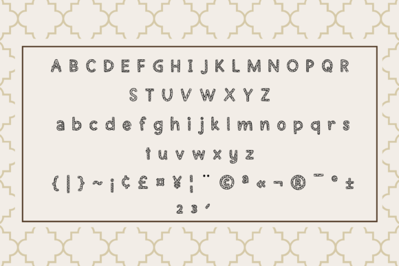 Bricks Font - Preview 1