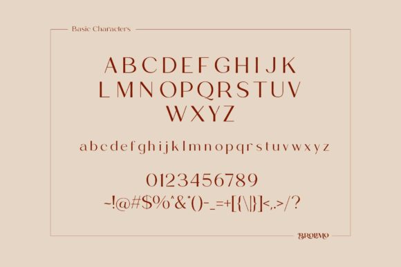 Brolimo Font - Preview 3
