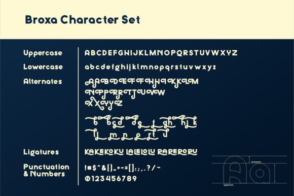 Broxa Font - Preview 6