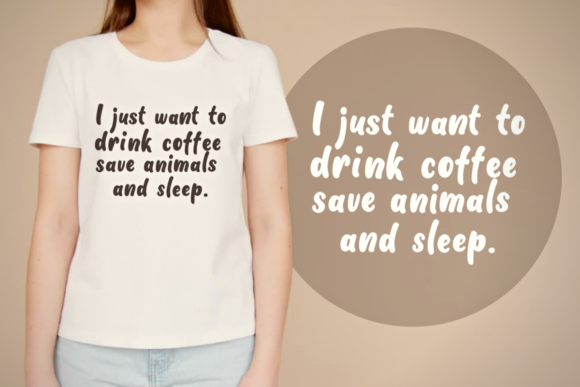 Calm Down Sampson Font - Preview 3