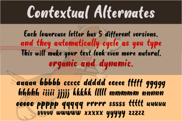 Calm Down Sampson Font - Preview 5