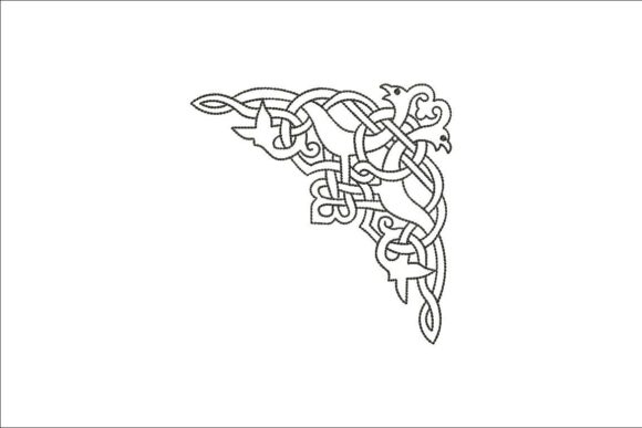 Celtic Bird Corner