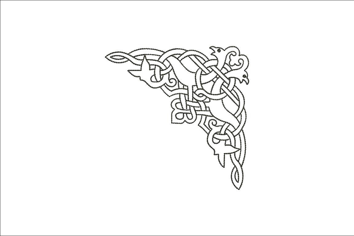 Celtic Bird Corner