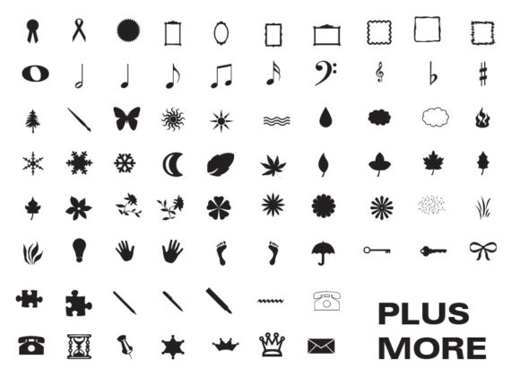 Classic Photoshop Shapes Font - Preview 1