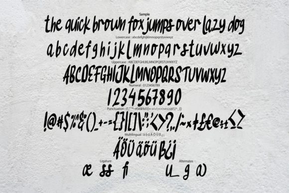 Evinsone Font - Preview 5