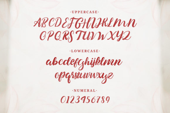 Fall Story Font PNG with transparent background - Preview 1