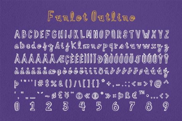Funlet Font - Preview 1