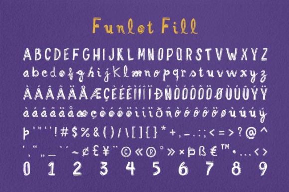Funlet Font - Preview 2