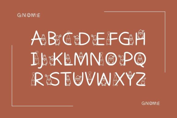Gnome Font - Preview 3