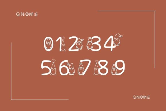 Gnome Font - Preview 4