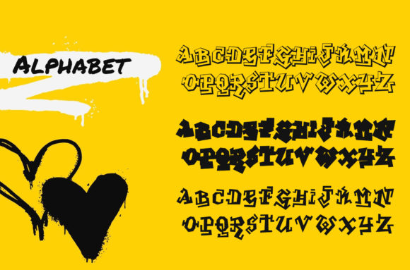Graffiti Font - Preview 1