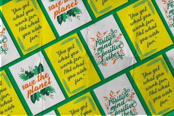 Green Leaf Font - Preview 3