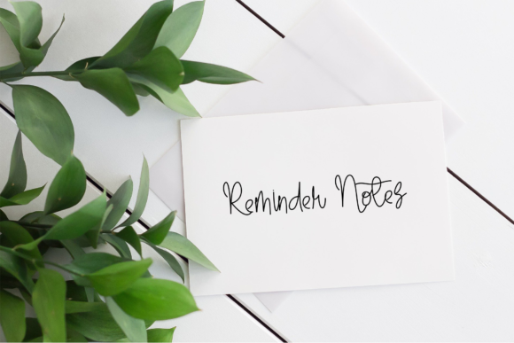 Hello Rosanty Font PNG with transparent background - Preview 2