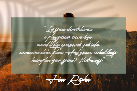 Jhackyson Signature Font PNG with transparent background - Preview 4