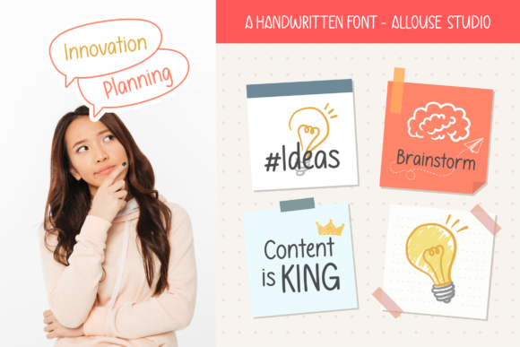 Joynoted Font PNG with transparent background - Preview 2