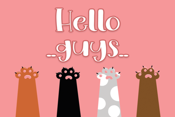 Love Everywhere Font PNG with transparent background - Preview 1