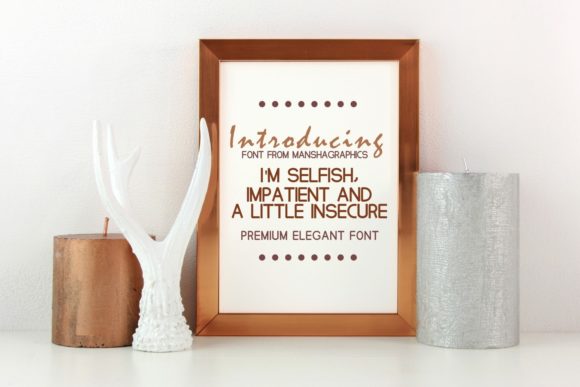 Mansha Font PNG with transparent background - Preview 1