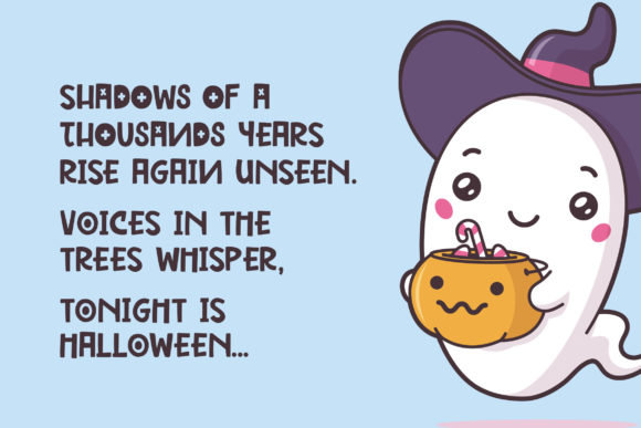 Mini Zombie Font PNG with transparent background - Preview 2