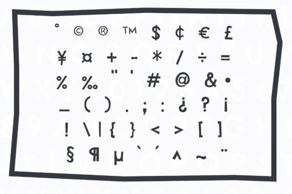 Mister Font Font PNG with transparent background - Preview 3
