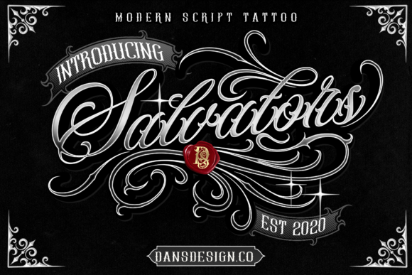 Salvators blackletter font