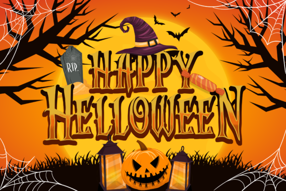 Scaryous Font PNG with transparent background - Preview 1