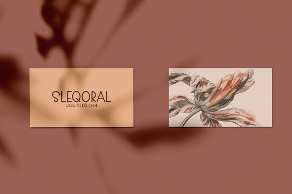 Sleq Font PNG with transparent background - Preview 2