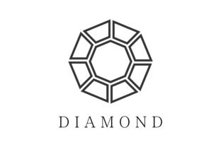 Simple Diamond Graphics Simple Diamond Graphic by shikatso · Creative Fabrica
