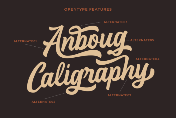 Anboug Font - Preview 2