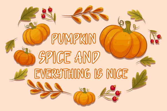 Autumn Fall Font - Preview 3