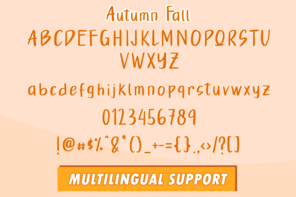 Autumn Fall Font - Preview 5