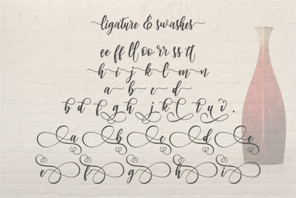 Bloomburrys Font - Preview 6