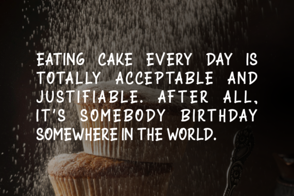 Cake Sprinkles Font - Preview 4