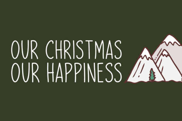 Connect Christmas Font - Preview 3