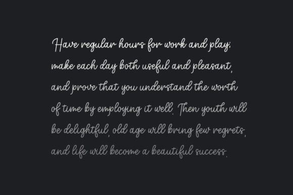 Delightful Font - Preview 1