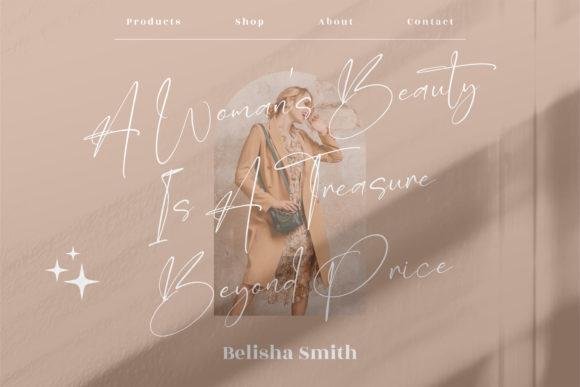 Derlantica Beauty Font - Preview 6