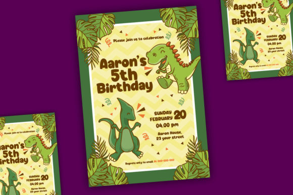 Dino Jumps Font PNG with transparent background - Preview 3