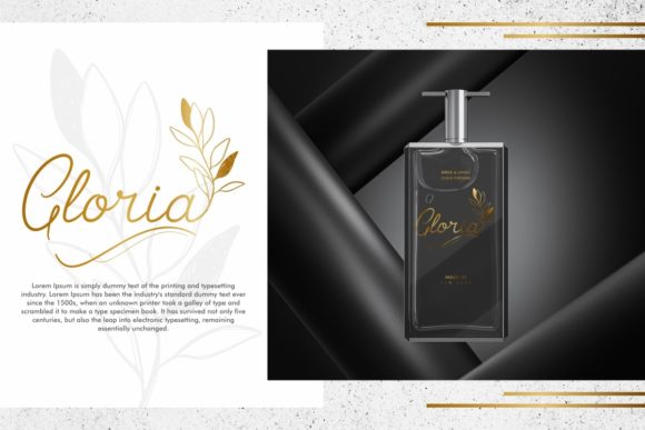 Dorrington Font PNG with transparent background - Preview 1