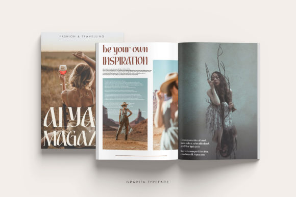 Gravita Font - Preview 6