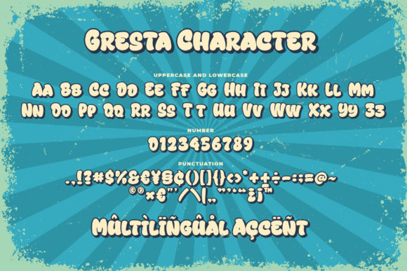 Gresta Font - Preview 5