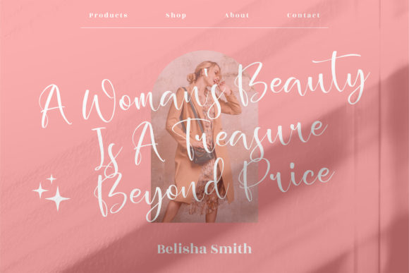 Holistica Font font preview - 6