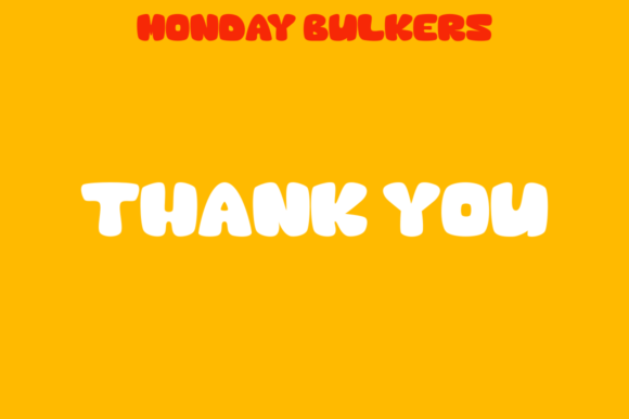Monday Bulkers Font PNG with transparent background - Preview 6