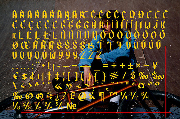 Paranoied Font PNG with transparent background - Preview 4