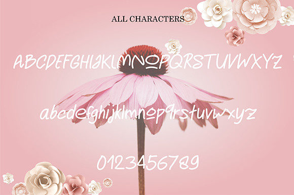 Pelangi Font PNG with transparent background - Preview 4