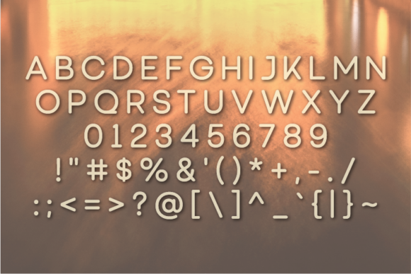 Potsheal Font font preview - 1