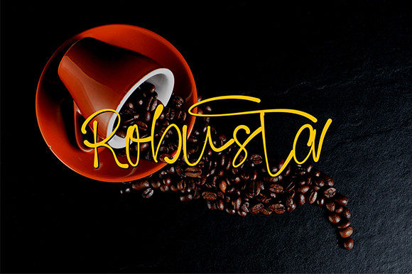 Sektor Coffee Font PNG with transparent background - Preview 4