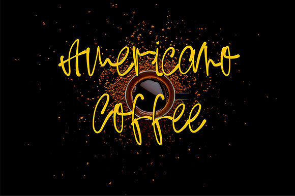 Sektor Coffee Font PNG with transparent background - Preview 6