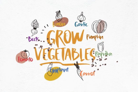 Silta the Farming Font PNG with transparent background - Preview 1