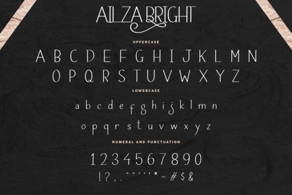 Ailza Bright Font - Preview 3