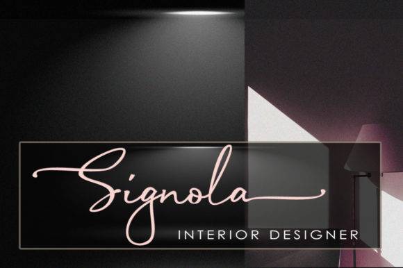Alisha Signature Font - Preview 2